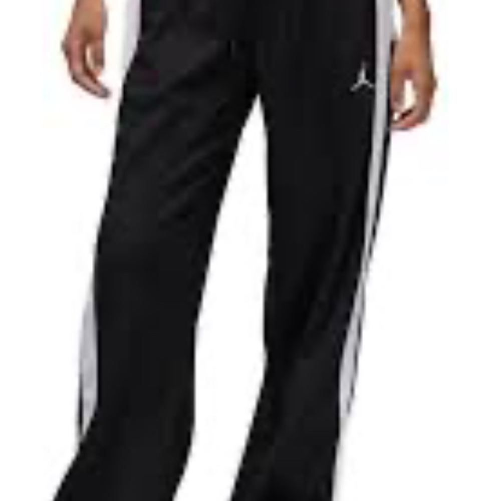 Jordan Women's Black and White Track Pants